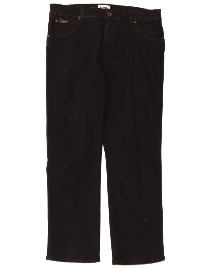 Wrangler Jean Droit Texas Homme W36 L30 Noir Coton