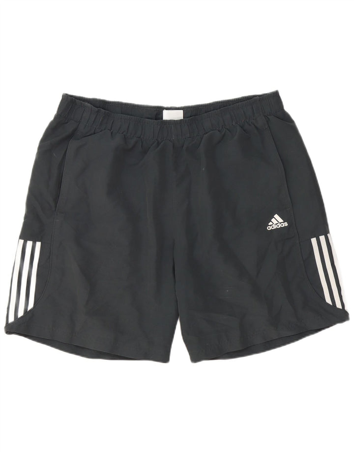 Adidas Short de sport Climalite pour homme XL Gris Polyester