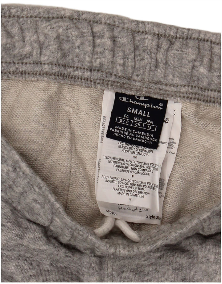 Champion Pantalon de Survêtement Homme Joggers Petit Gris Coton