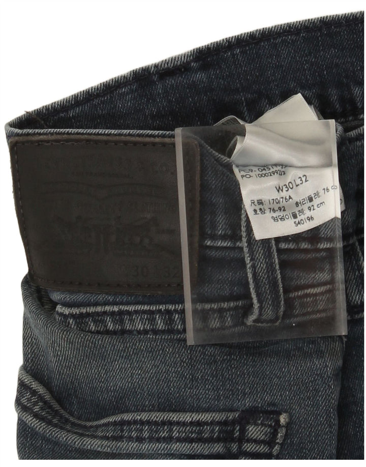 Levi's Jean Slim 511 Homme W30 L29 Bleu Marine Coton