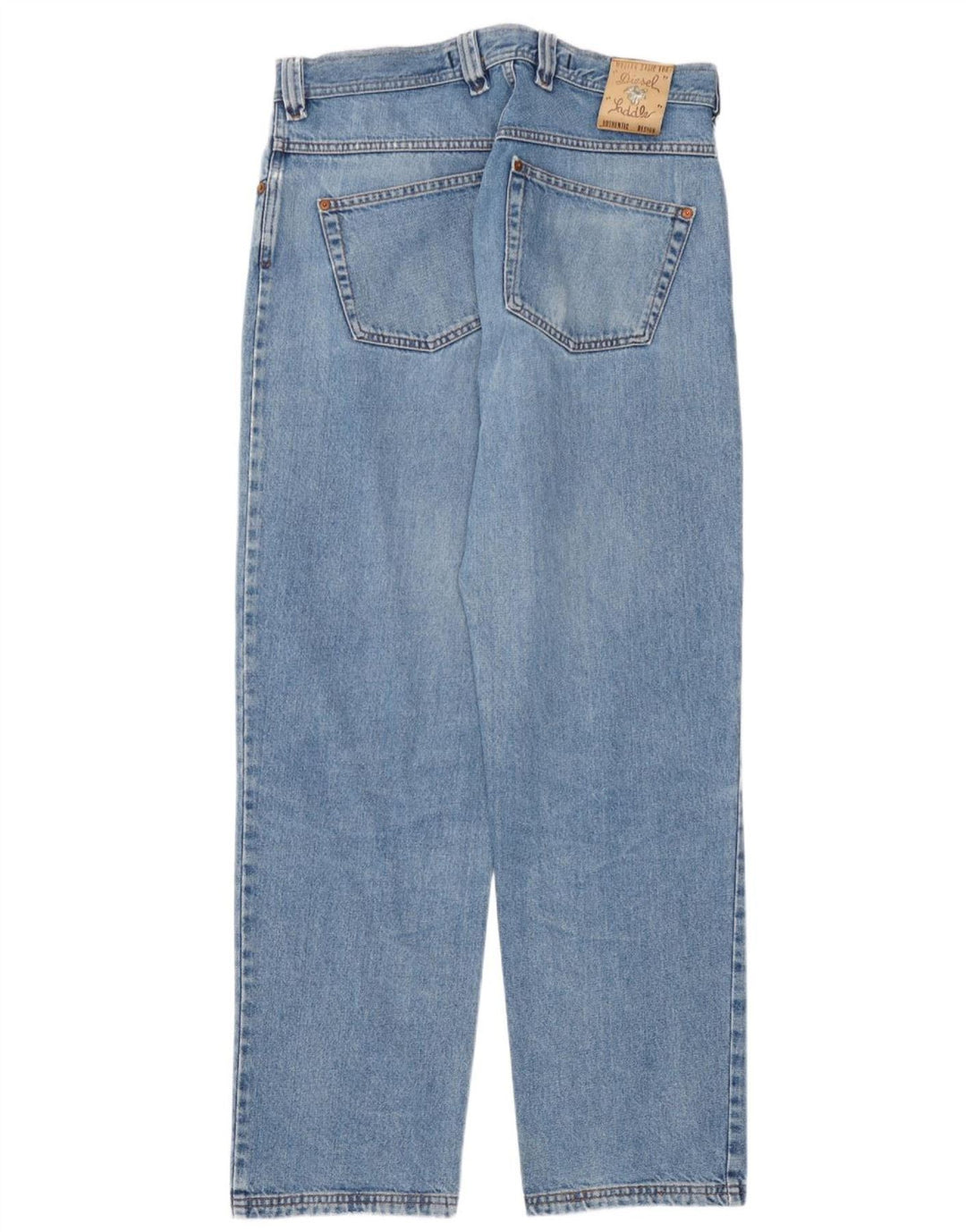 Diesel Jean Droit W34 L32 Homme Bleu