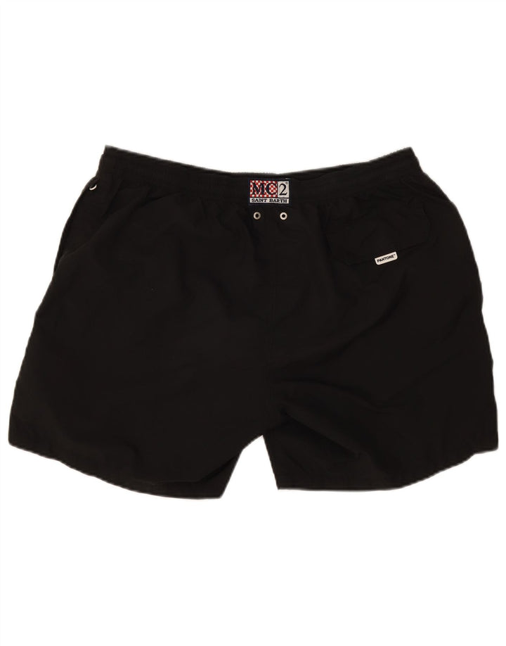 MC2 SAINT BARTH Short de Bain Homme XL Noir Polyester
