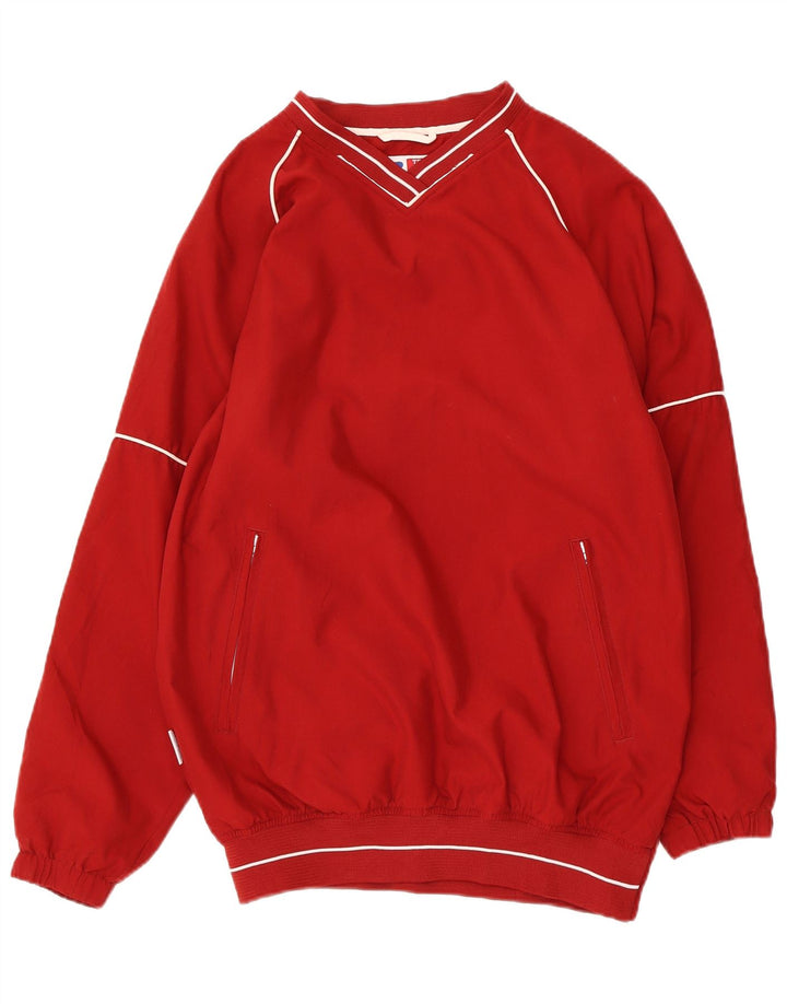 Russell Athletic Veste de survêtement pour homme Taille S Rouge Polyester