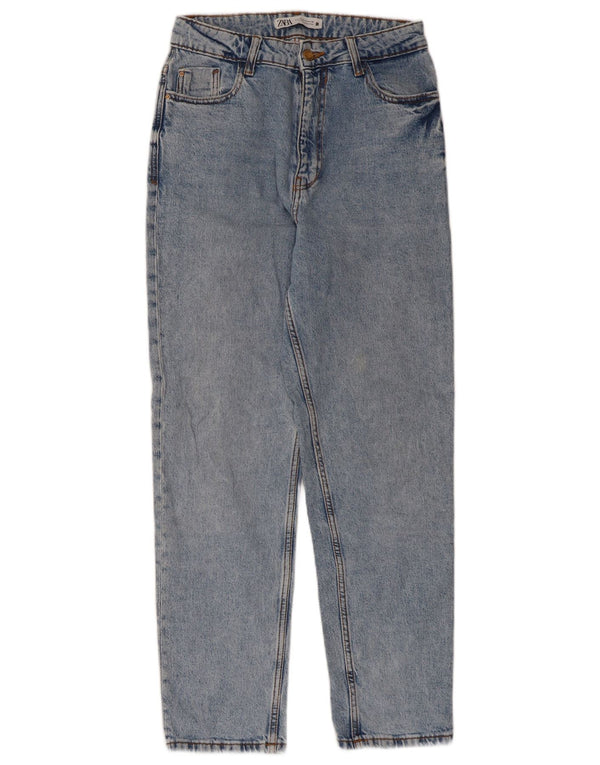Zara Jean fuselé pour femme EU 38 Small W28 L27 Bleu
