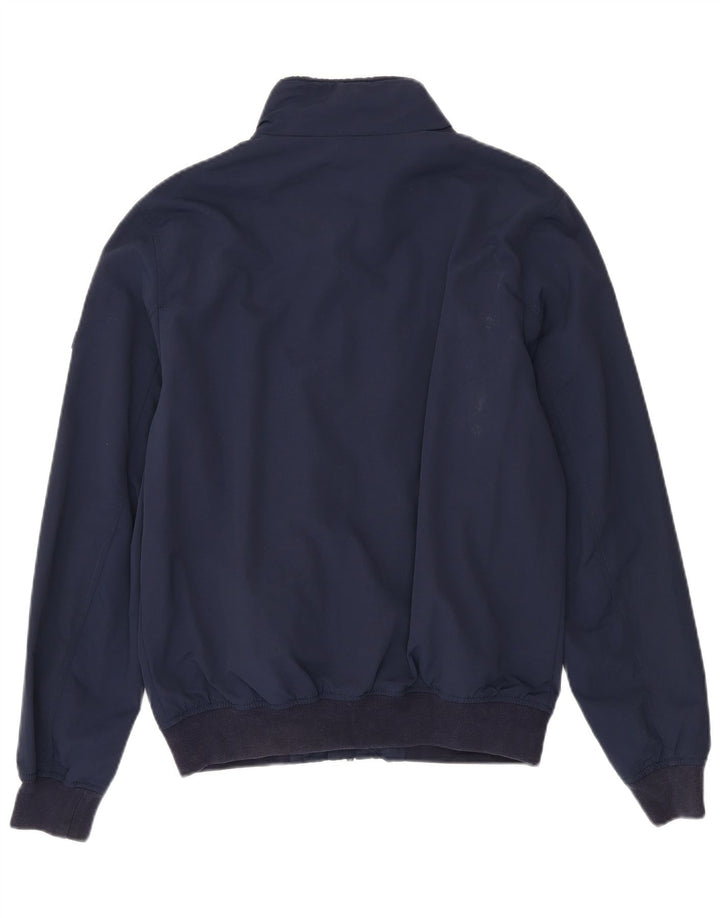 Tommy Hilfiger Veste Bomber Homme UK 38 Medium Bleu Marine Polyamide