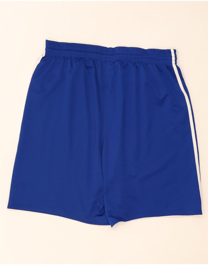 Adidas Short de sport pour homme XL Bleu Polyester