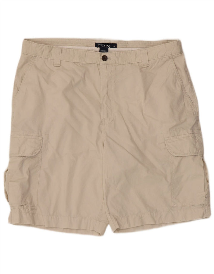 Chaps Short Cargo Homme W38 XL Coton Beige