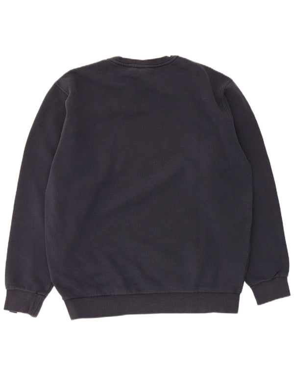 Ellesse Homme Sweatshirt Jumper Large Bleu Marine Coton