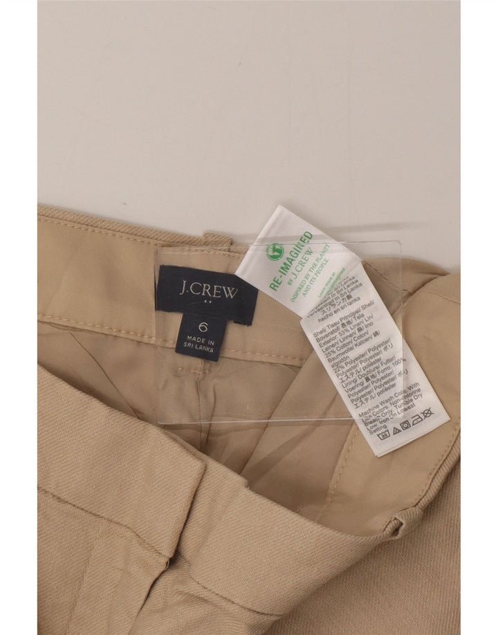J. CREW Short Chino Femme US 6 Medium W28 Coton Beige