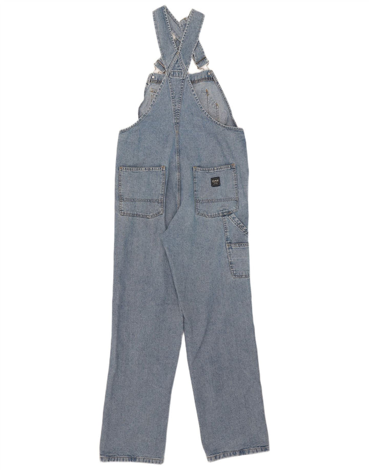 Gas Salopette Cargo Homme Jean Moyen W34 L31 Bleu Coton
