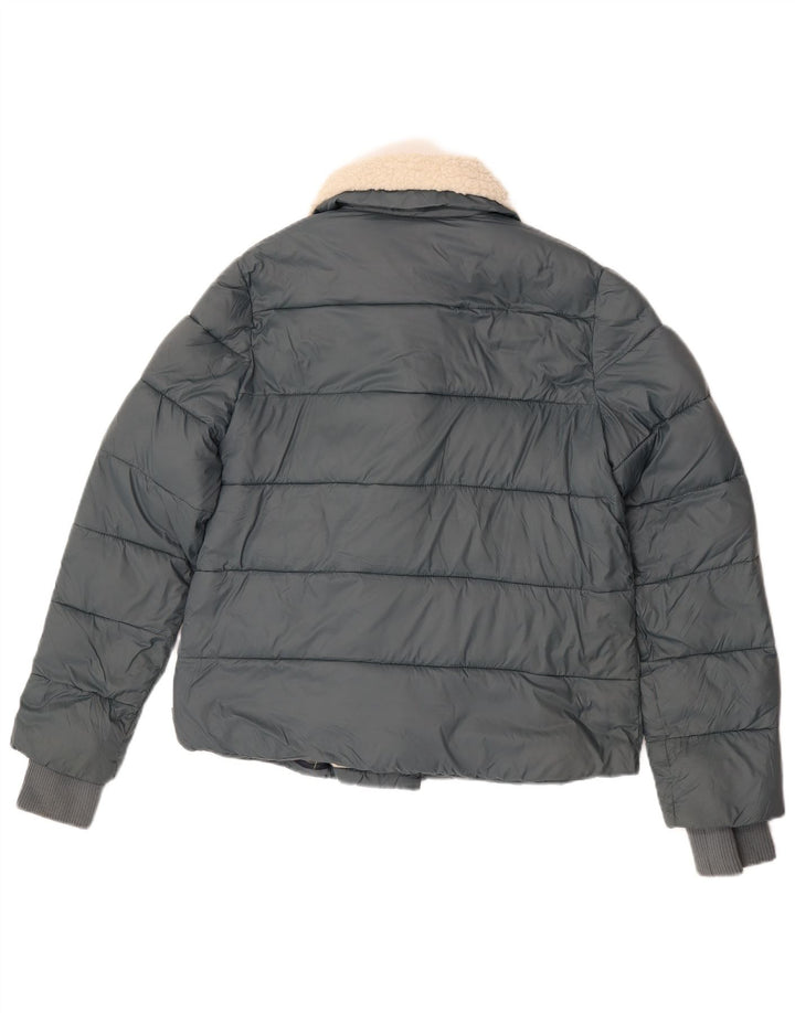 Veste matelassée White Stuff pour femme UK 10 Small Bleu Nylon