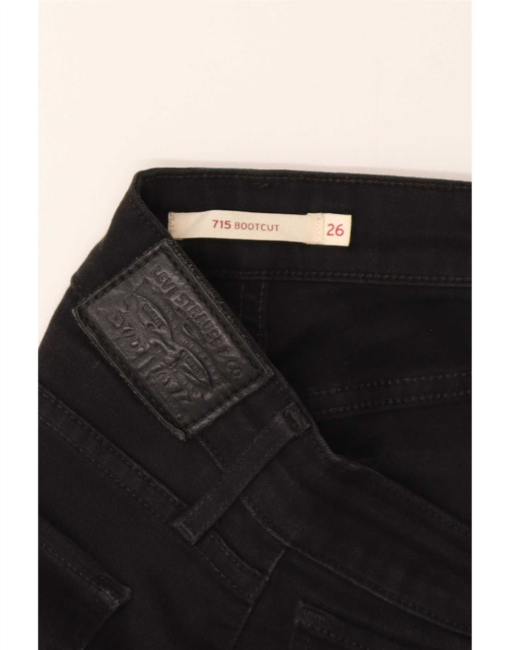 Levi's Jean Bootcut 715 Femme Noir W26 L30