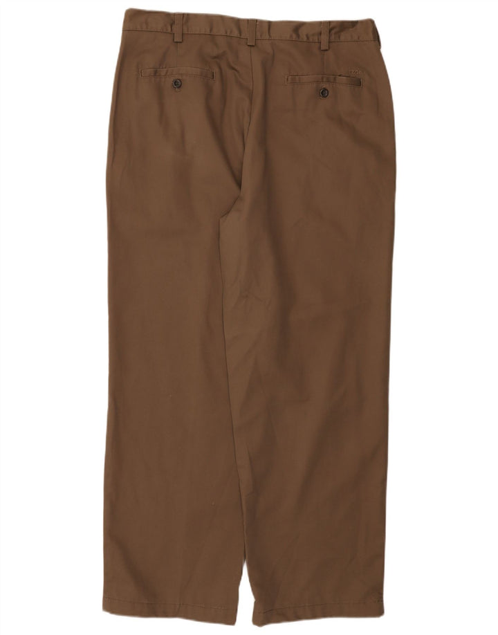 IZOD Pantalon Chino Droit Homme W36 L29 Coton Beige
