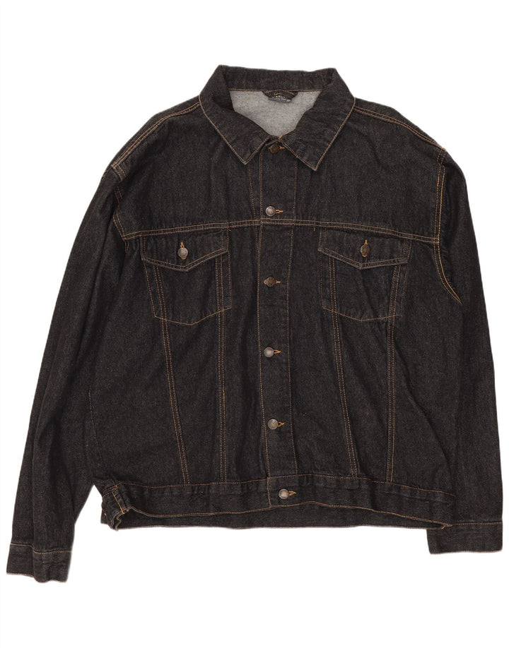 STANLEY Veste en Jean Homme UK 44 2XL Coton Noir