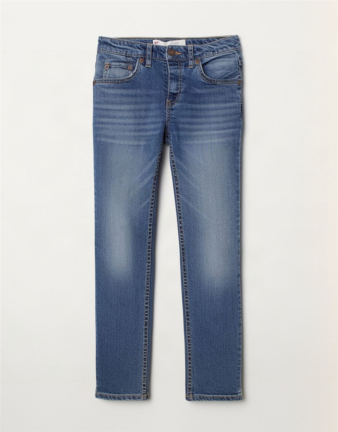 Levi's Garçon 511 Slim Jean 7-8 ans W22 L23 Bleu Coton