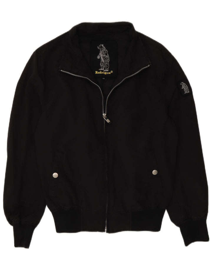 Refrigue Bomber Garçon 13-14 ans Nylon Noir