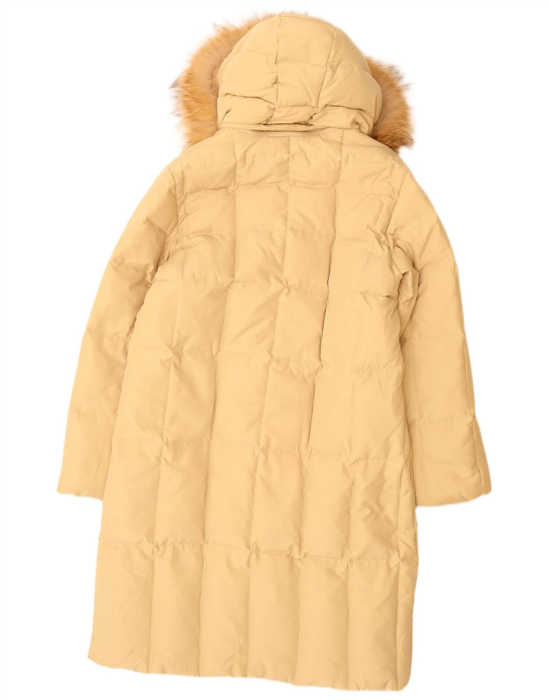 BRUGI Manteau matelassé à capuche pour femme IT 44 Beige moyen Polyester