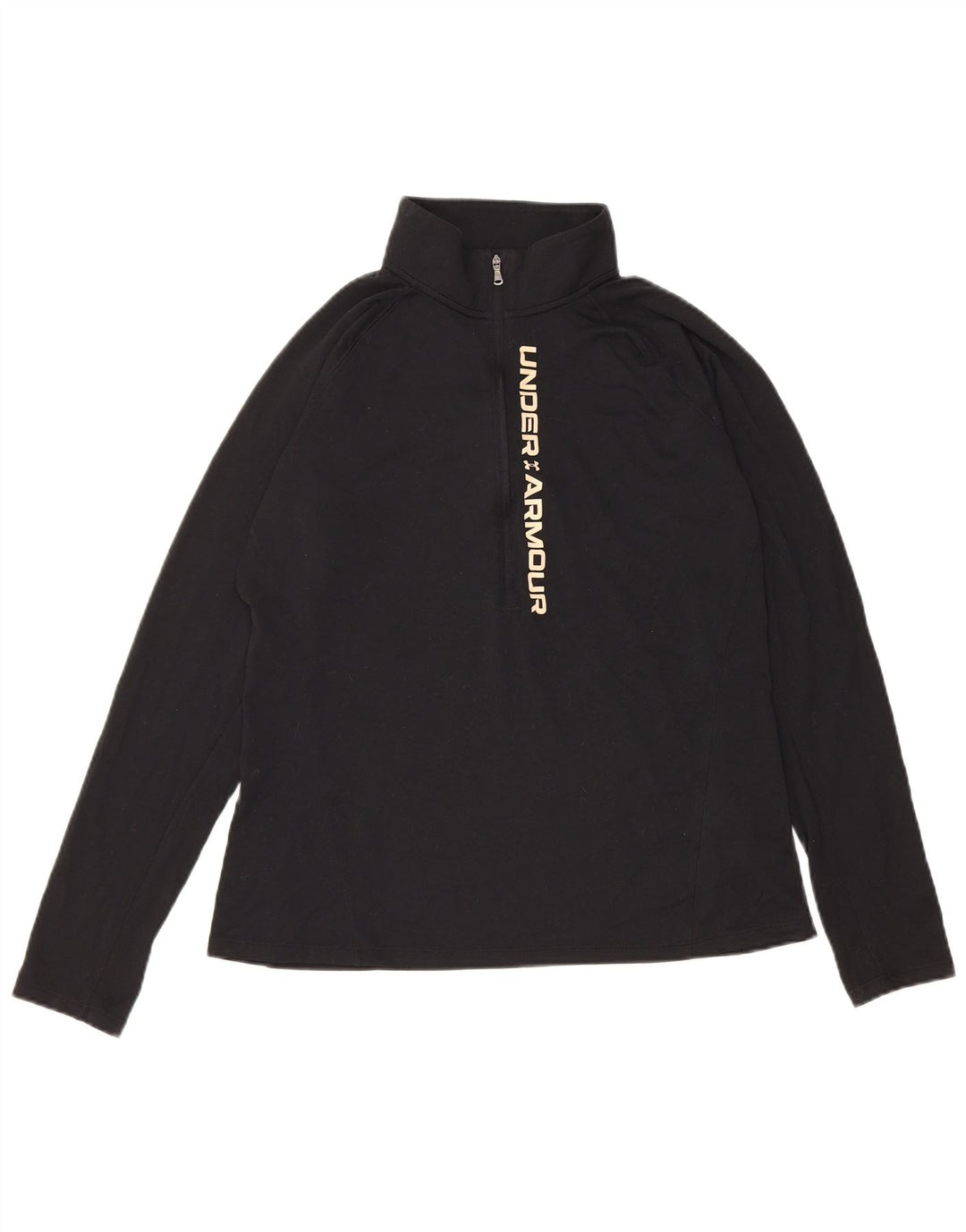 UNDER ARMOUR Haut de survêtement graphique pour femme UK 14 Large Noir