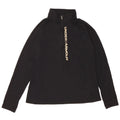 UNDER ARMOUR Haut de survêtement graphique pour femme UK 14 Large Noir