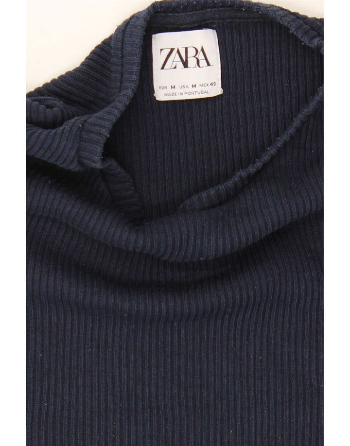 Zara T-Shirt Homme Bleu Marine Moyen