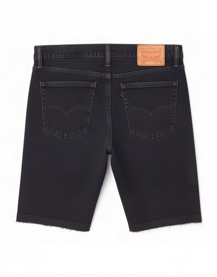 Levi's Short en Jean 510 W33 Homme Bleu Marine Moyen Coton