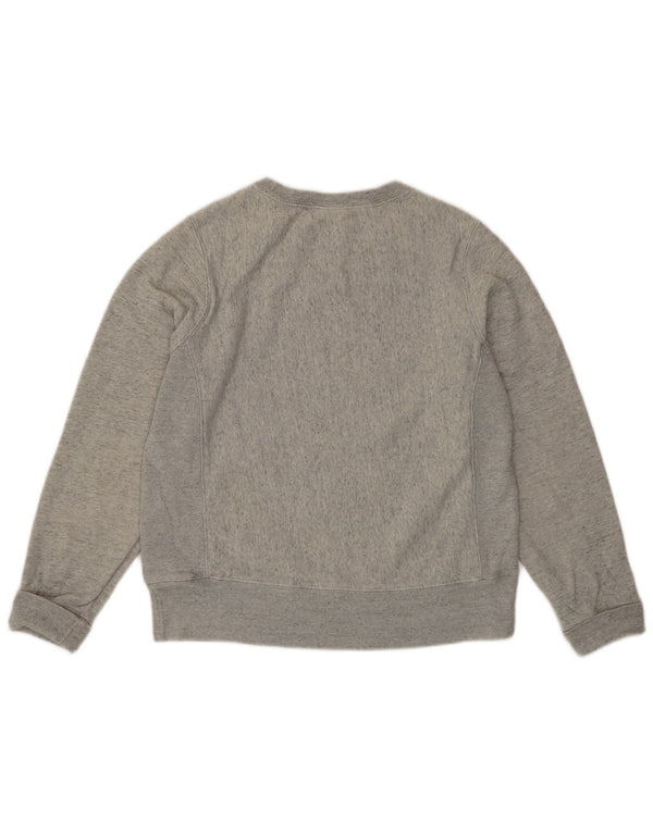 Champion Sweat-shirt graphique pour femme UK 10 Small Gris Coton