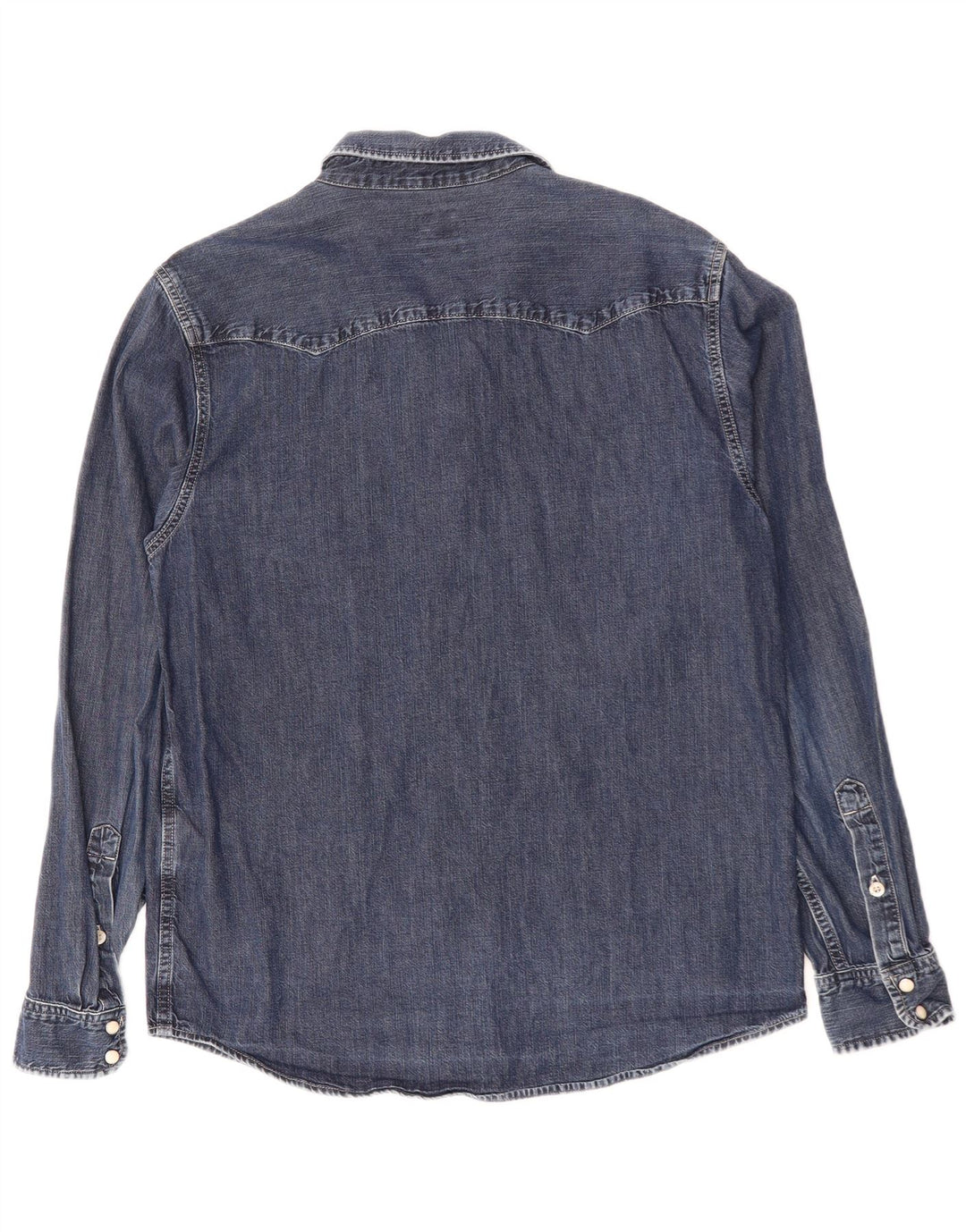 LEE Chemise en Jean Homme Large Bleu Marine Coton