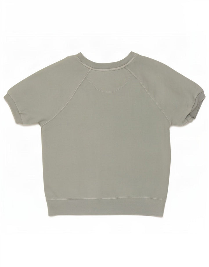Gap Sweat-shirt à manches courtes pour femme UK 44 en coton vert moyen