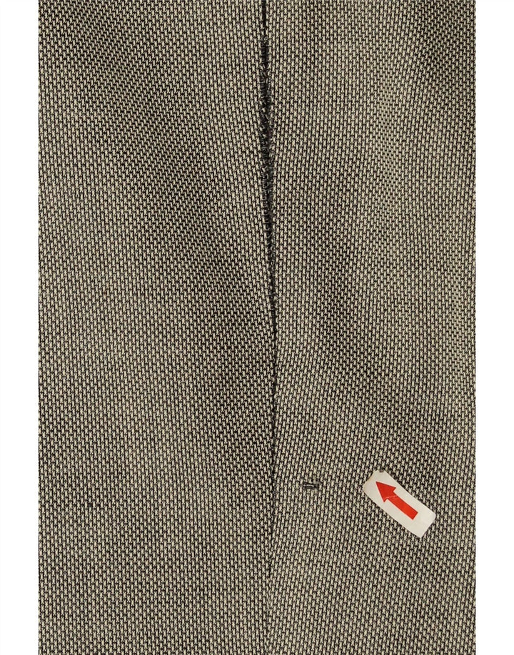 Hugo Boss Veste blazer à 2 boutons pour homme EU 46 Petite laine vierge grise