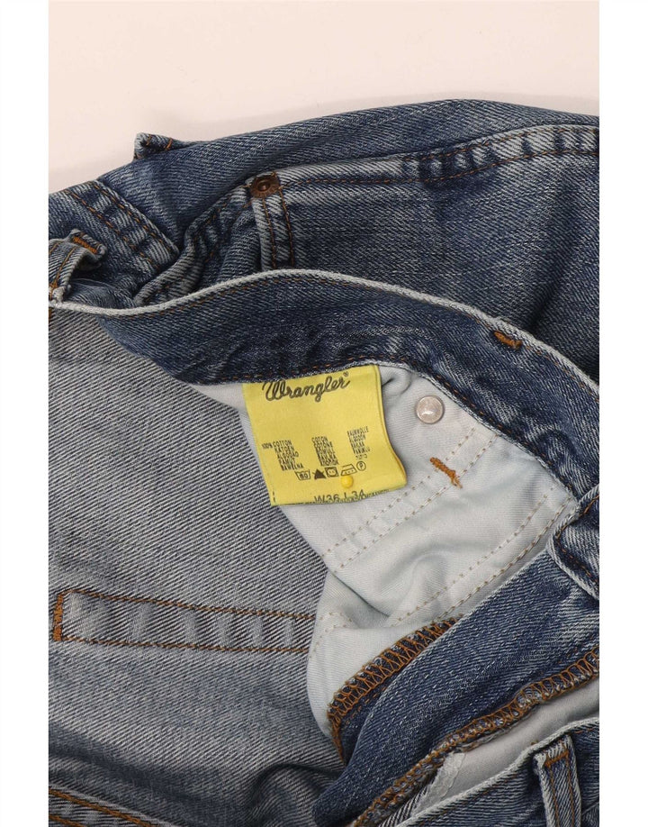 Wrangler Jean droit homme W36 L34 bleu coton