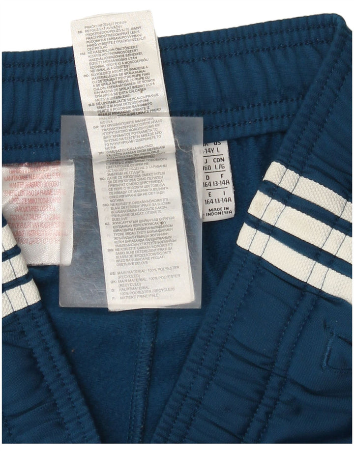 Adidas Short de sport garçon 13-14 ans Bleu Polyester