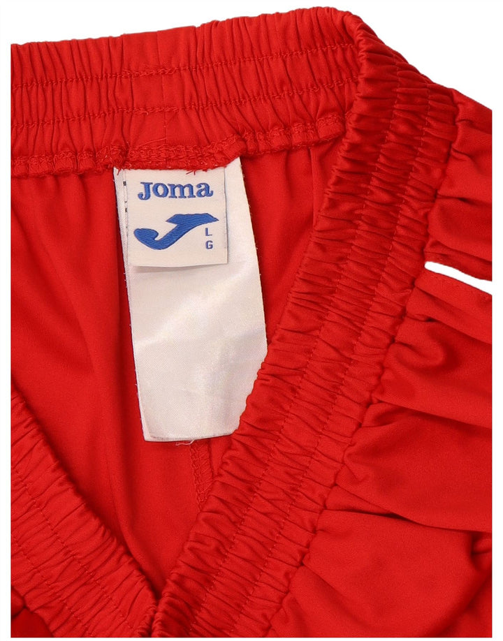 JOMA Short de sport pour homme Large Rouge Colorblock