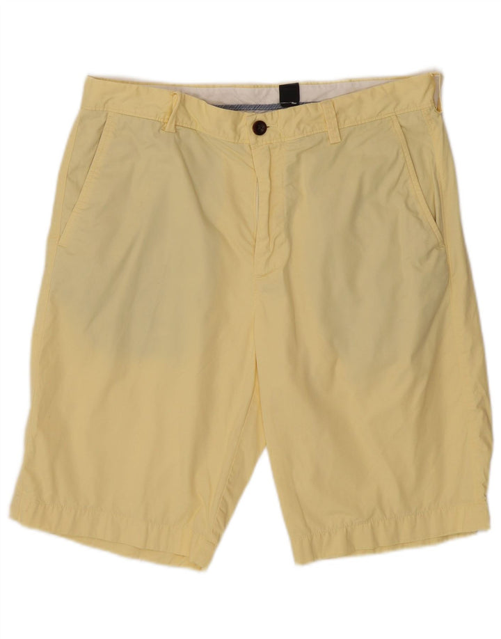 J. Crew Short Chino Homme W33 Coton Jaune Moyen