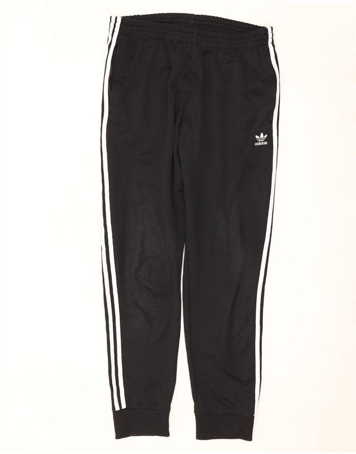 ADIDAS Pantalon de survêtement pour hommes Joggers Large Noir Polyester