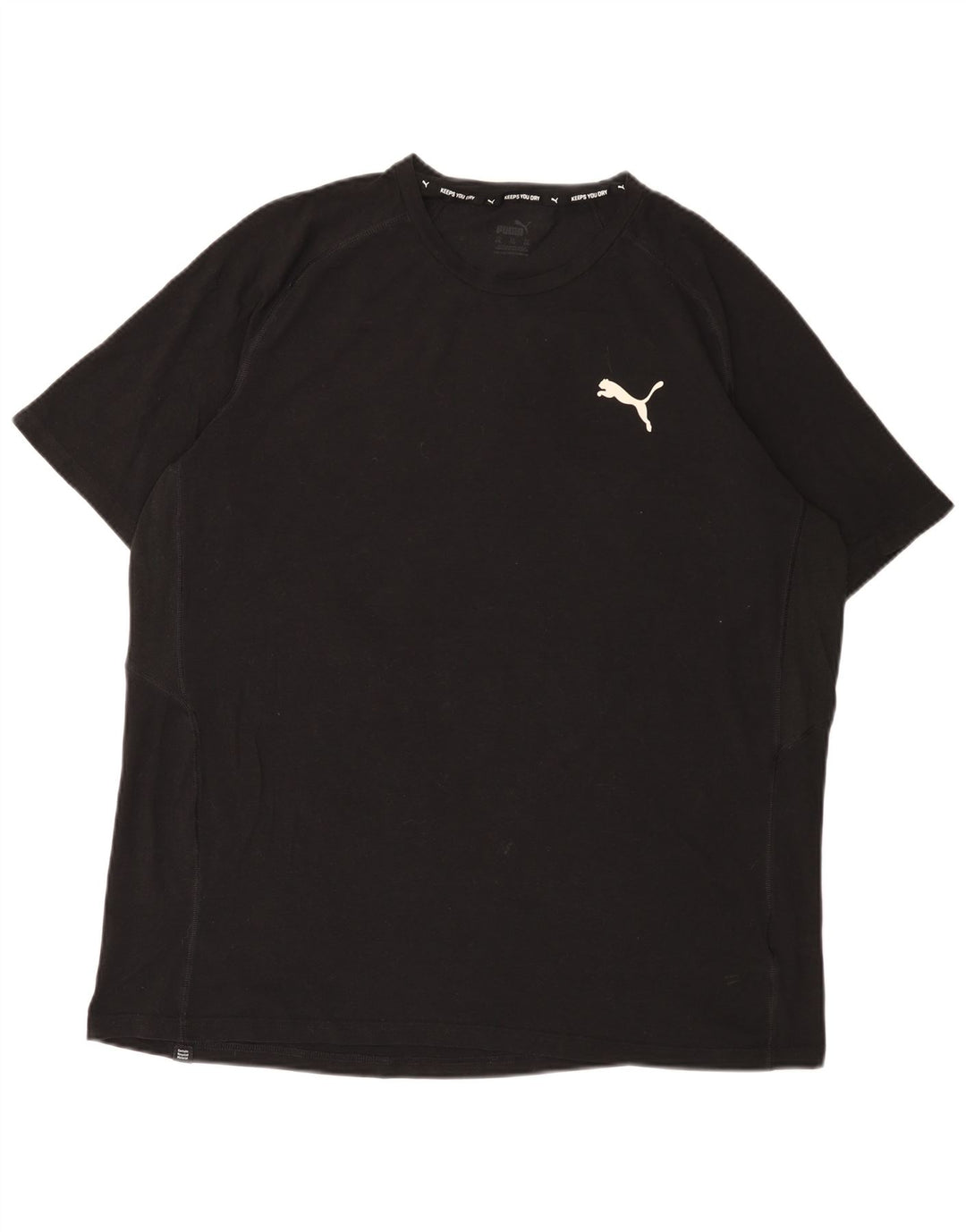 Puma T-Shirt Homme Top 2XL Noir Coton