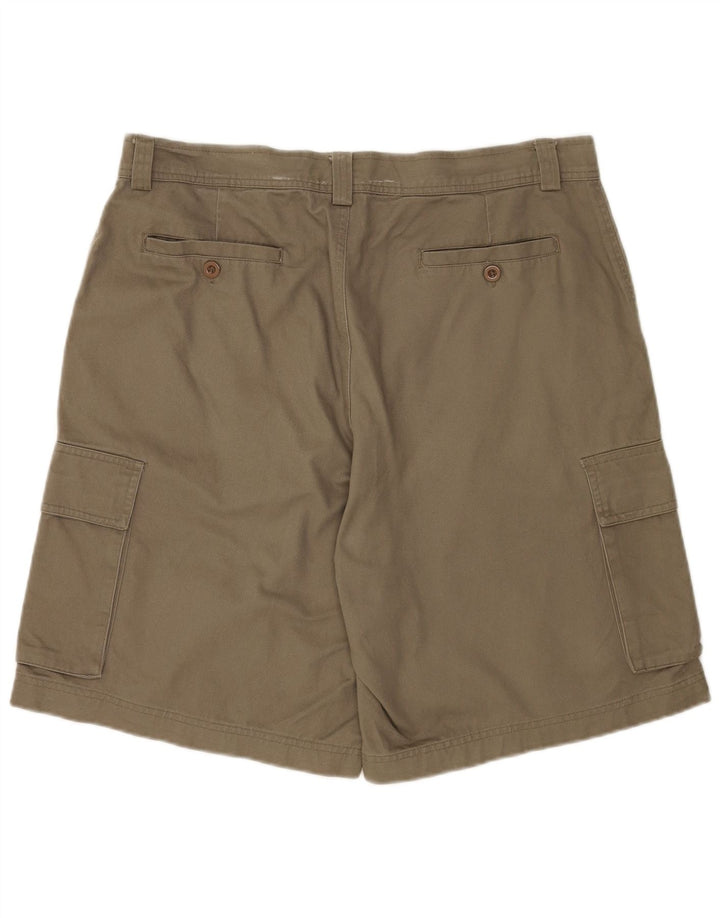 Reebok Short Cargo Homme XL W38 Kaki Coton