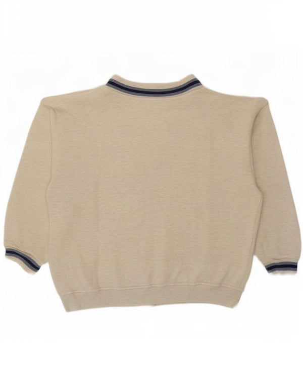Great Bay Veste de survêtement coupe ample pour homme Beige moyen moucheté