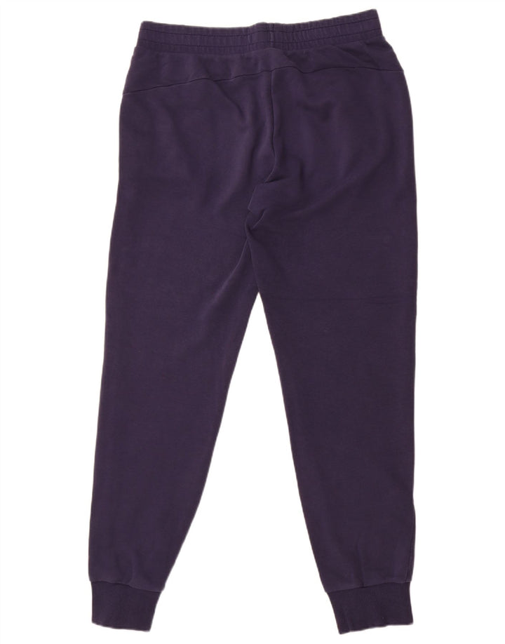 Puma Pantalon de survêtement pour homme en coton bleu marine Taille L