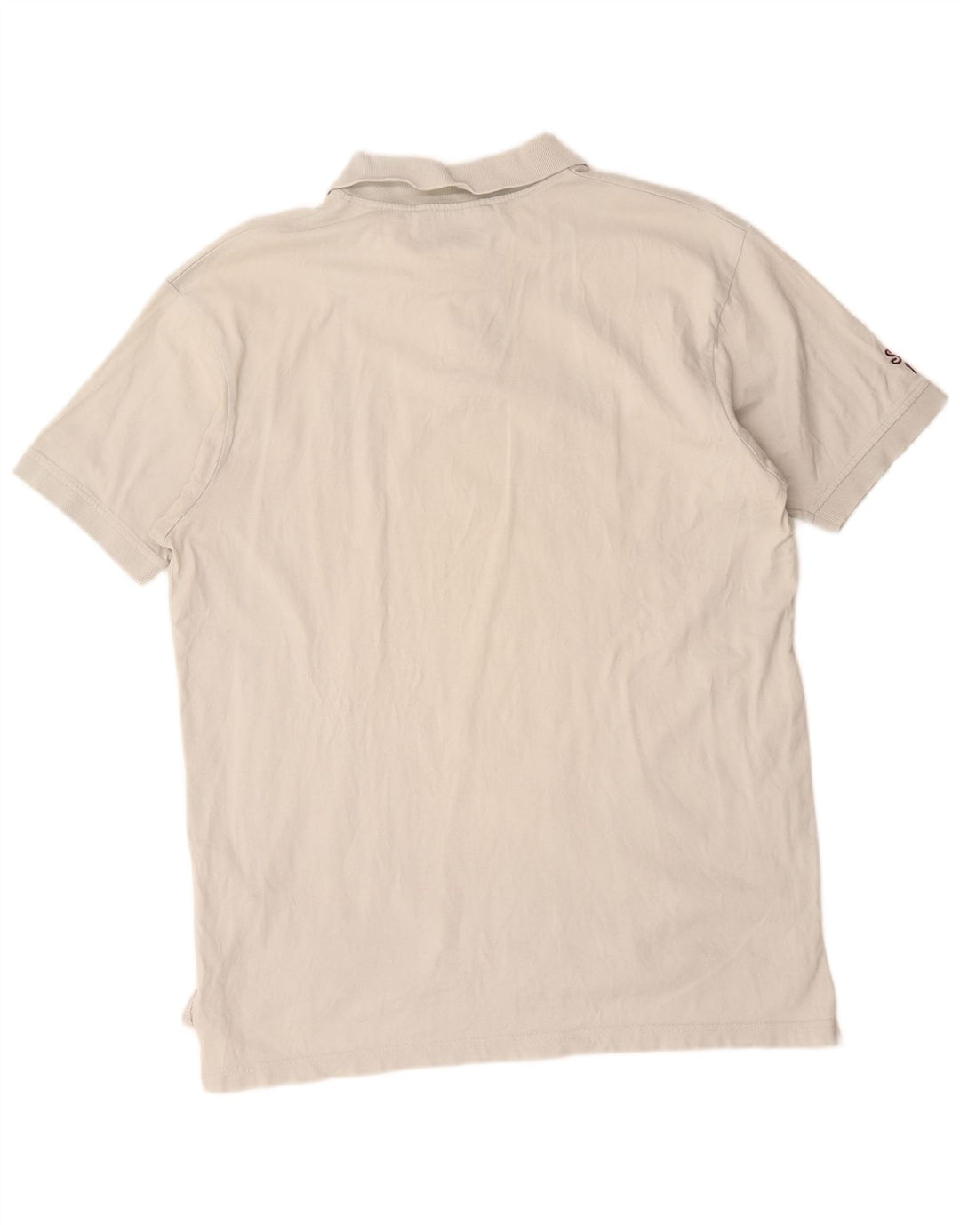Umbro Polo Graphique Homme Large Blanc Coton