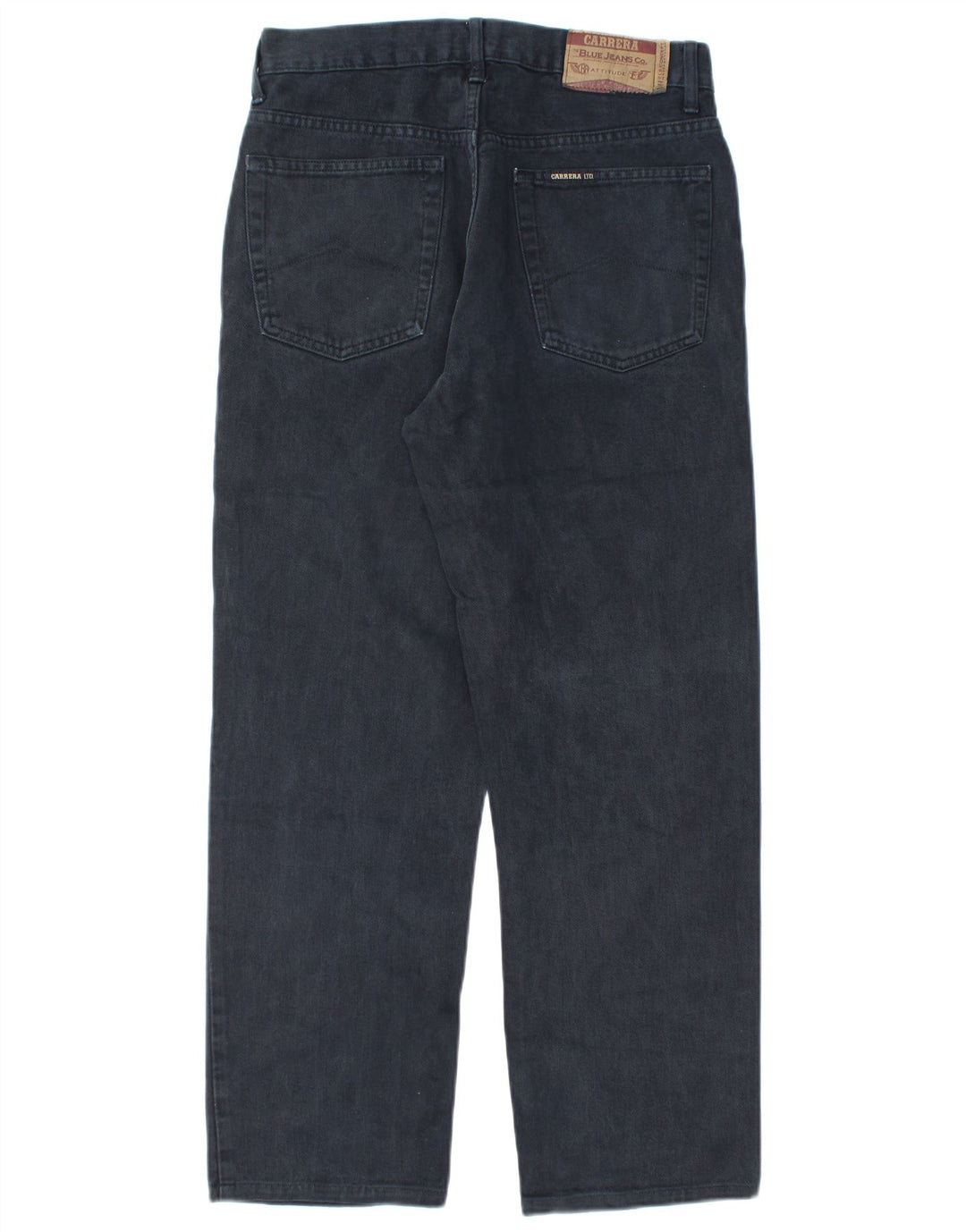 Carrera Jean Droit Homme IT 46 Small W31 L27 Bleu Marine Coton