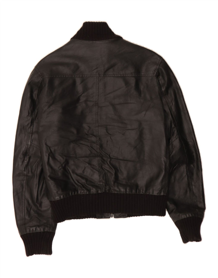 XAGON Veste en cuir pour homme UK 34 XS Cuir noir