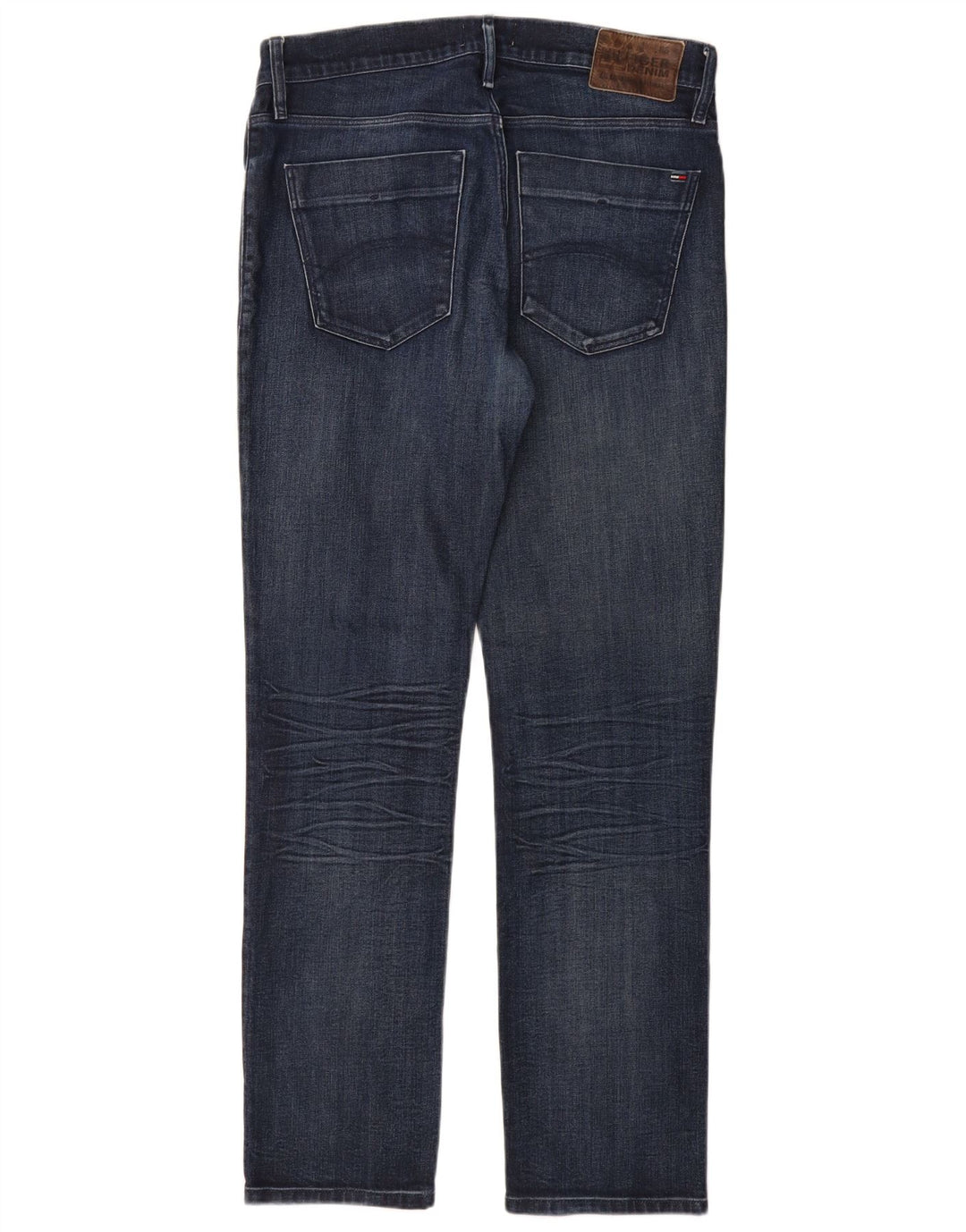 Tommy Hilfiger Jean droit homme W32 L32 bleu marine coton