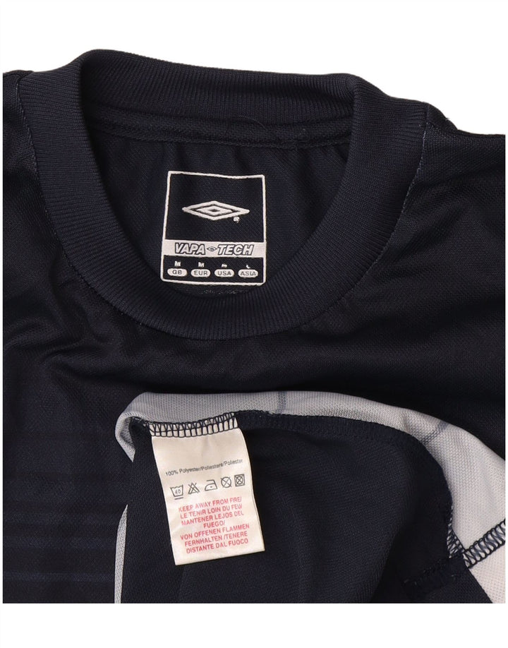 Umbro Débardeur Transparent Homme Bleu Marine Rayé Moyen Polyester