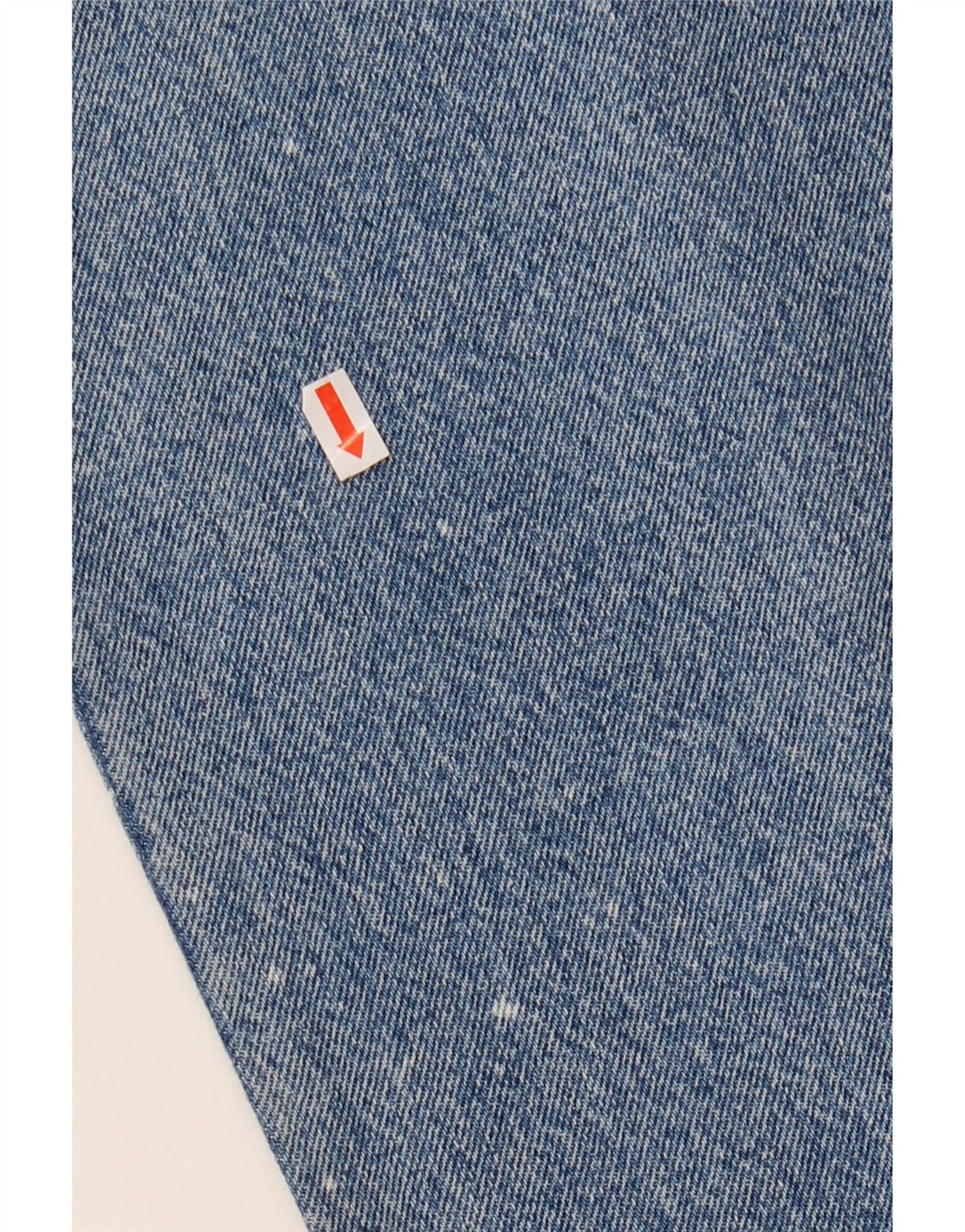 BENETTON Jean fuselé taille haute pour femme IT 48 XL W32 L30 Bleu Coton