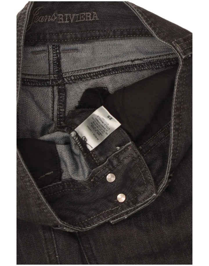 Guess Jean évasé Femme W25 L32 Noir Coton