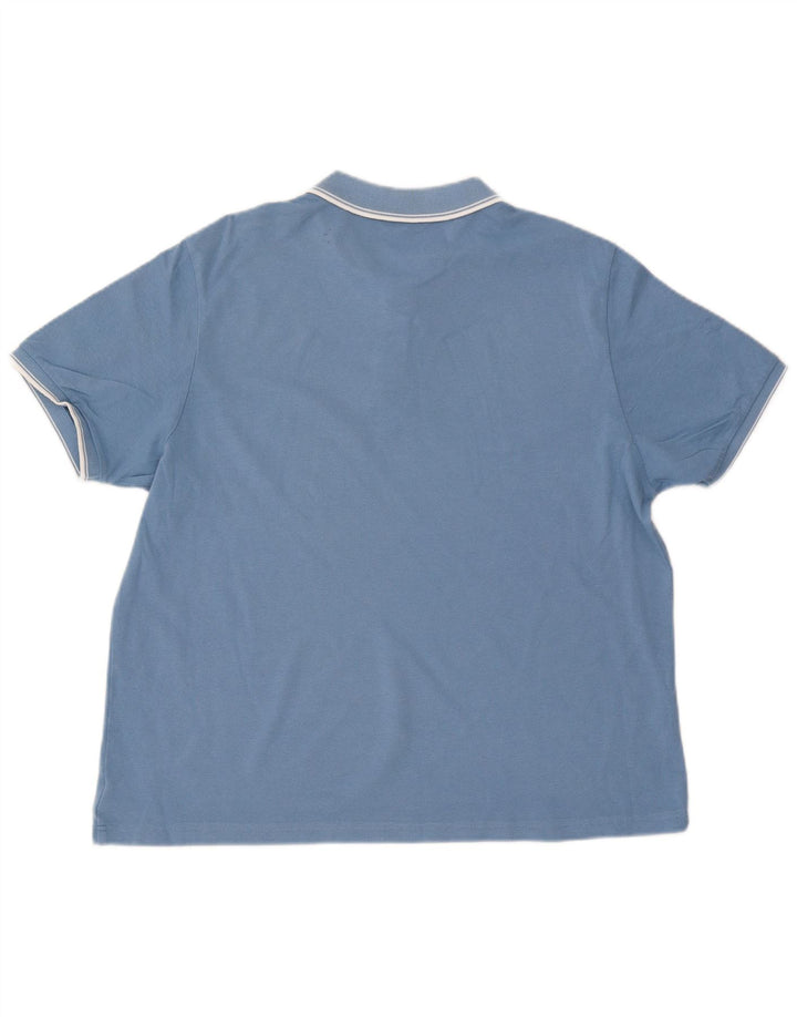 Ben Sherman Polo Homme XL Bleu Coton