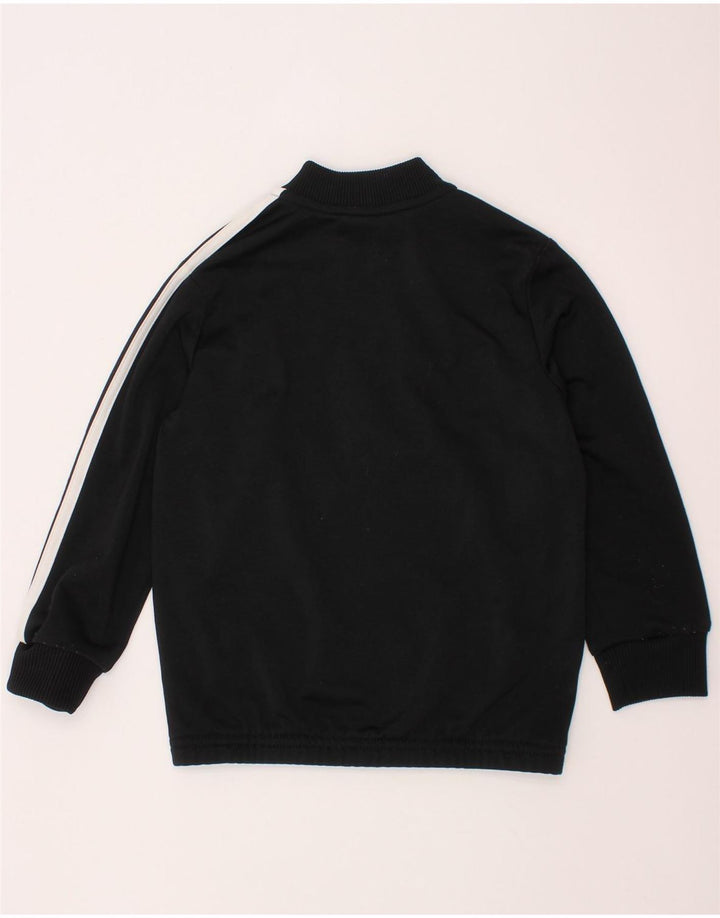 ADIDAS Veste de survêtement pour garçon 4-5 ans Noir Colourblock Polyester