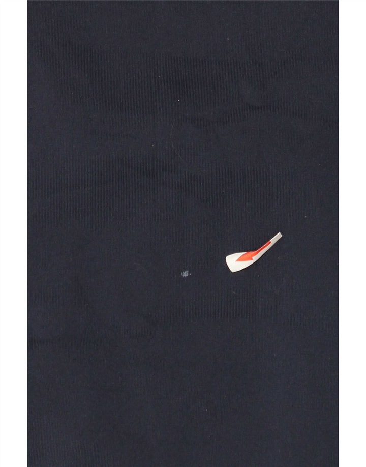 Tommy Hilfiger Pull à capuche zippé graphique pour hommes Grand bleu marine Polyester