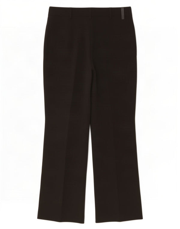 Marks & Spencer Pantalon décontracté Bootcut pour femme UK 12 Medium W30 L30 Noir