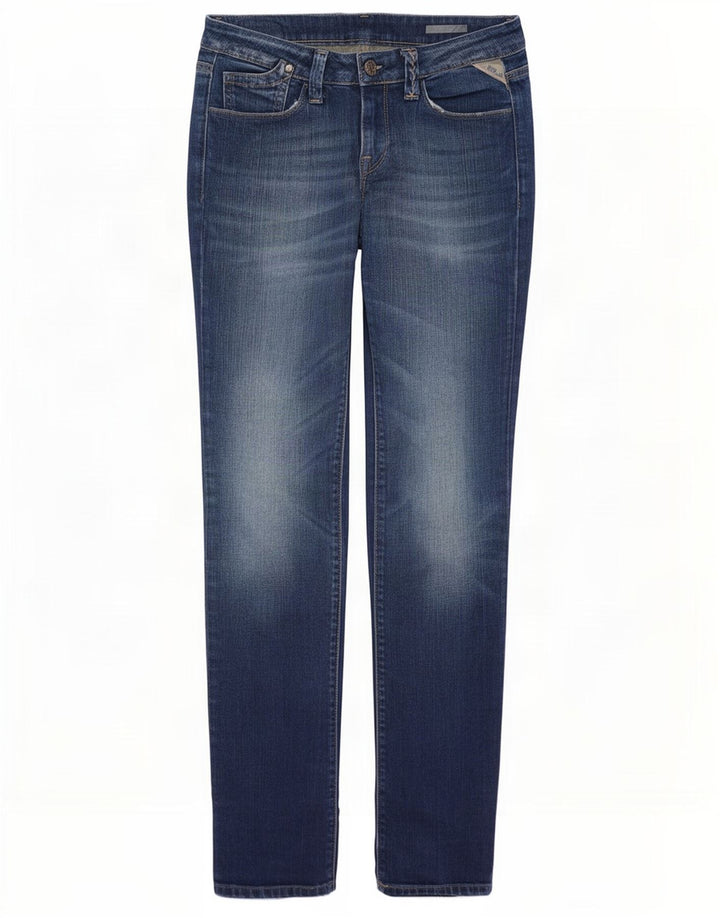 Replay Jean Slim Femme W26 L32 Bleu Coton